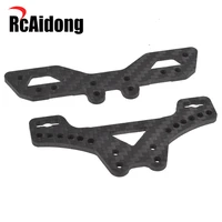 rcaidong carbon fiber suspension tower option shock absorber kit for tamiya xv01 rc drift car parts radio control accessories