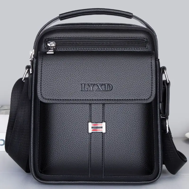 High quality genuine leather men's shoulder bag business men's crossbody bag large capacity computer handbag conference bag