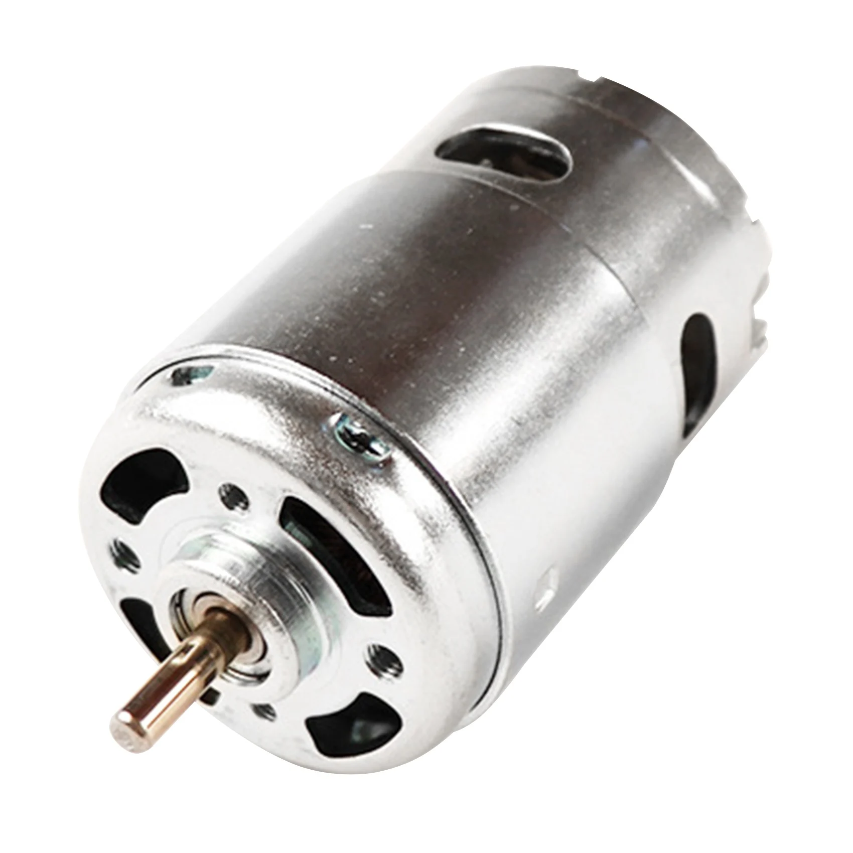 

895 DC Motor 24V Power Wheel, Milling Machine Mini DC Motor Dual Ball Bearing 12-24V (High Speed)