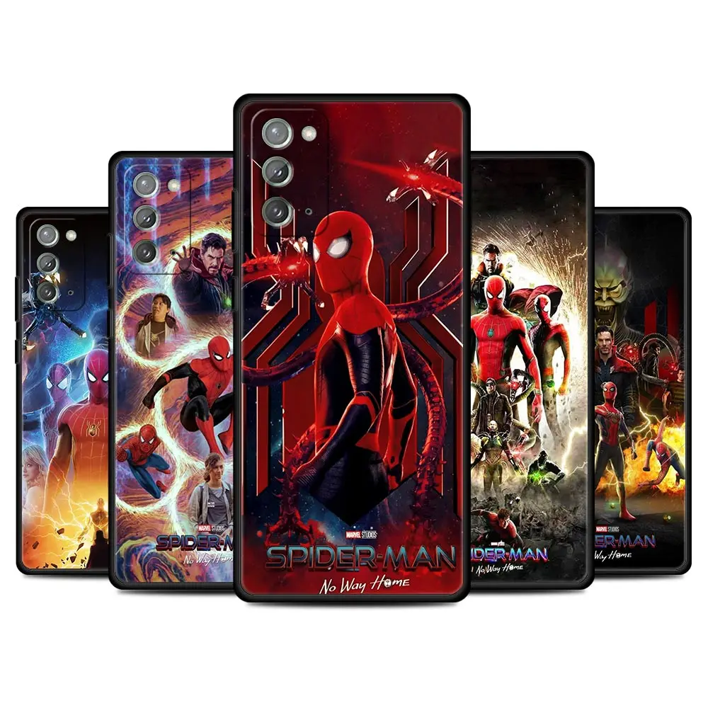 

Spider Man No Way Home Phone Case for Samsung Galaxy Note 20 Ultra 10 Plus 8 A12 A52 S20 FE A51 S21 A32 A21s A50 A71 A02s Cover