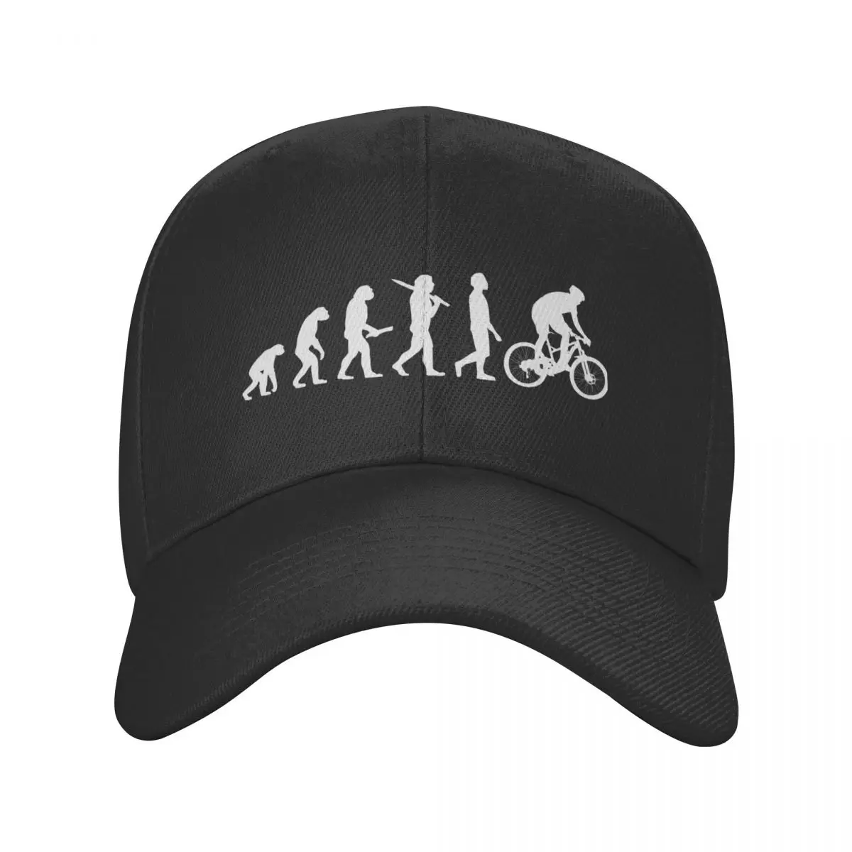 

Mountain Bike Evolution Baseball Cap Adjustable Unisex Bicycle Biker MTB Cyclist Dad Hat Hip Hop Snapback Caps Sun Hats