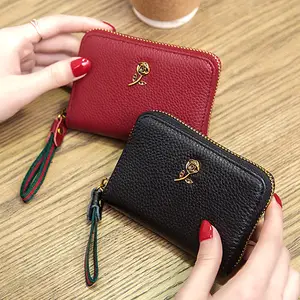 Luxury Wallet $9/Piece Replicas Customized Logo High Quality Women & Men  Leather Card Holder Ladies Zipper Purse Wallets - China Shoulder Bag and  Tote Bag price