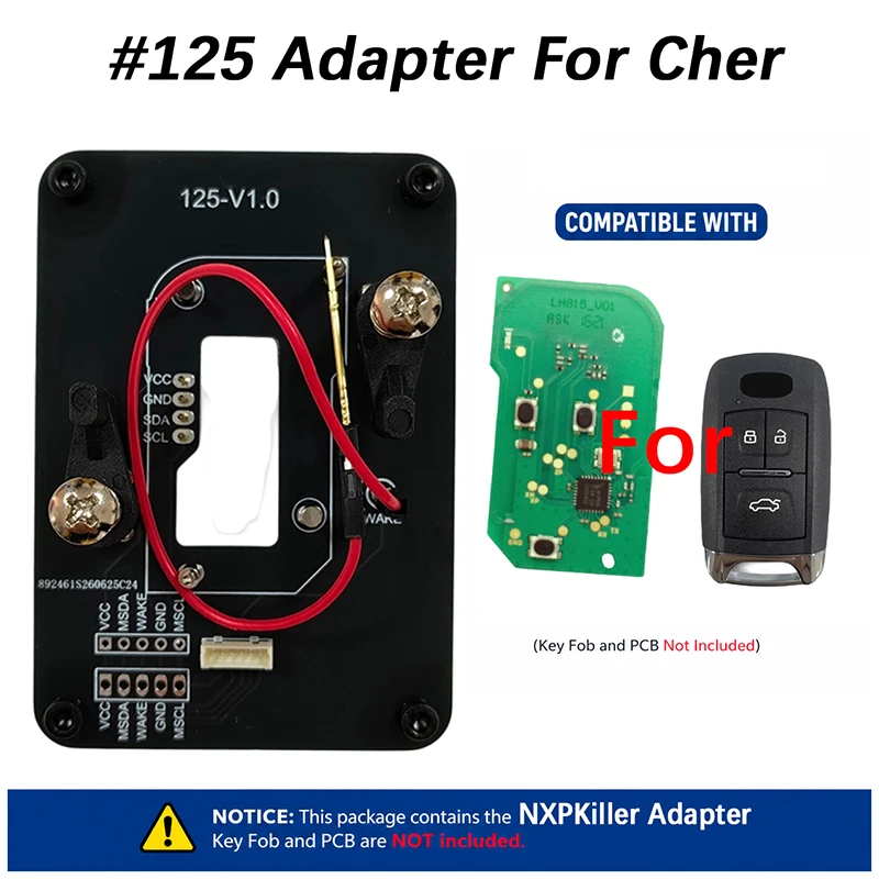 Беспаечные адаптеры CNP259 №121-№130, совместимые с N-xpkiller, поддерживают дистанционное управление с чипом NCF для Ford и Jeep. (art.: 3920dd205ed18) - 3920dd205ed18