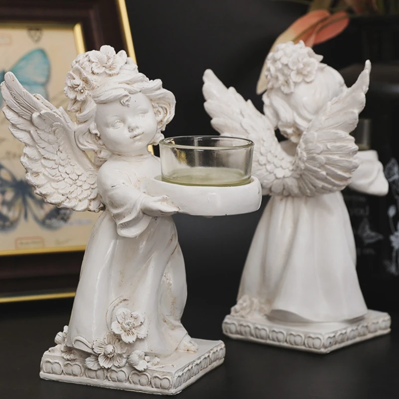 Decorative Candle Stand Crafts Decor For Home Dining Table Bar Decoration Supplies