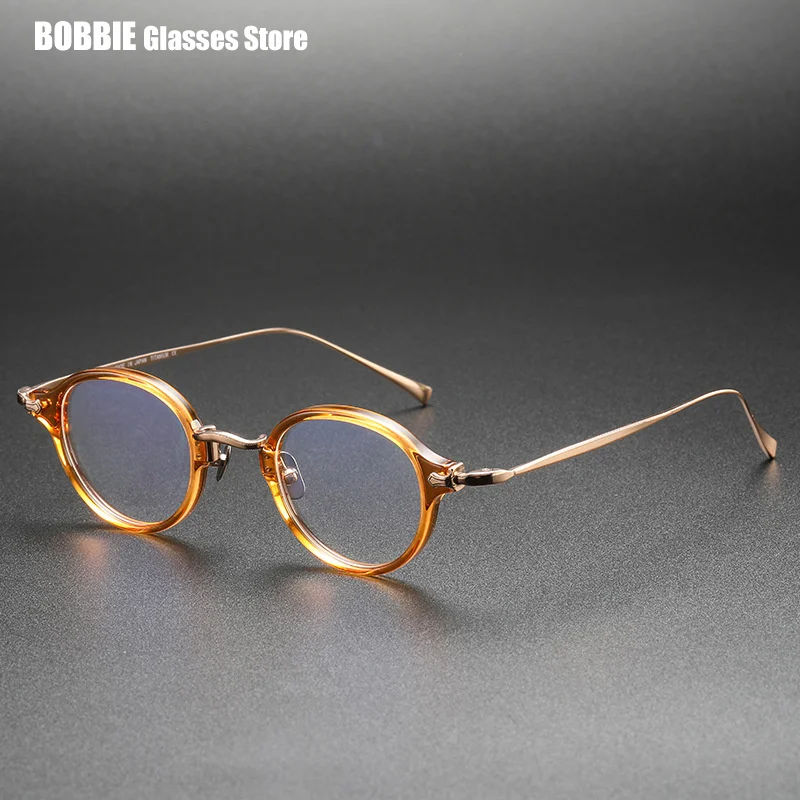 Оправа для очков ручной работы в японском стиле мужчин и женщин классические