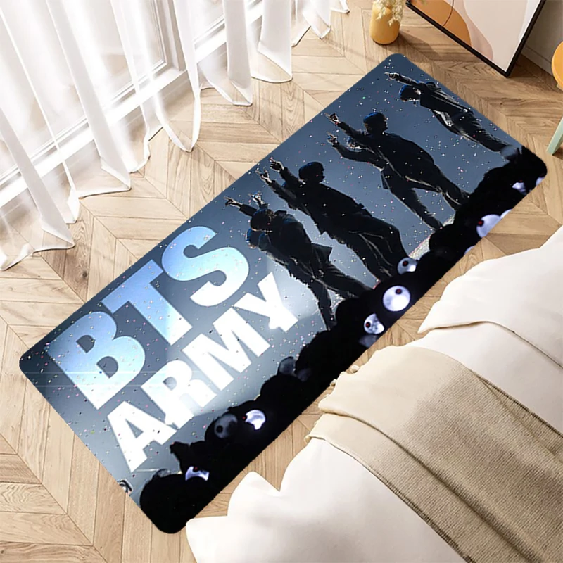 Kpop-Bts, коврик для входной двери, кухонный ковер, домашние ковры для гостиной, коврик для балкона, коврики для ванной комнаты Xxl, строительные коврики для ванной комнаты