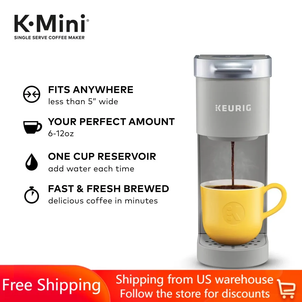 

Mini Single Serve Coffee Maker,Studio Gray