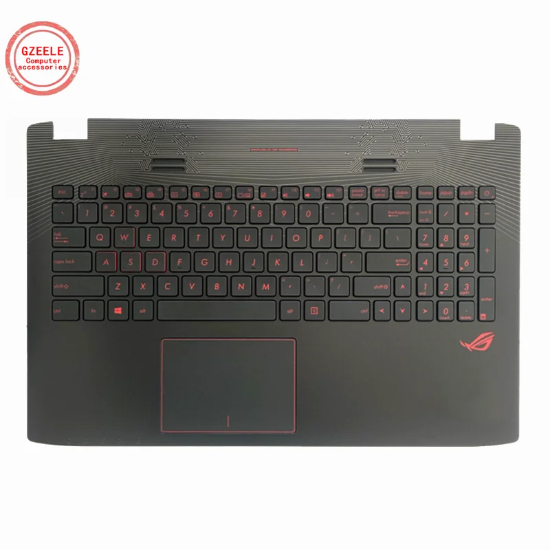 Игровая клавиатура с сенсорной панелью для ASUS GL552 GL552J GL552JX GL552V GL552VL GL552VW N552VW N552VX G771JM G771JW
