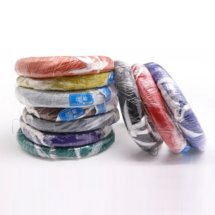 5/10/50 м UL1571 32 30 28 26 24 22 20 18 16 AWG электронная проволока пвх Изолированная Луженая Медь