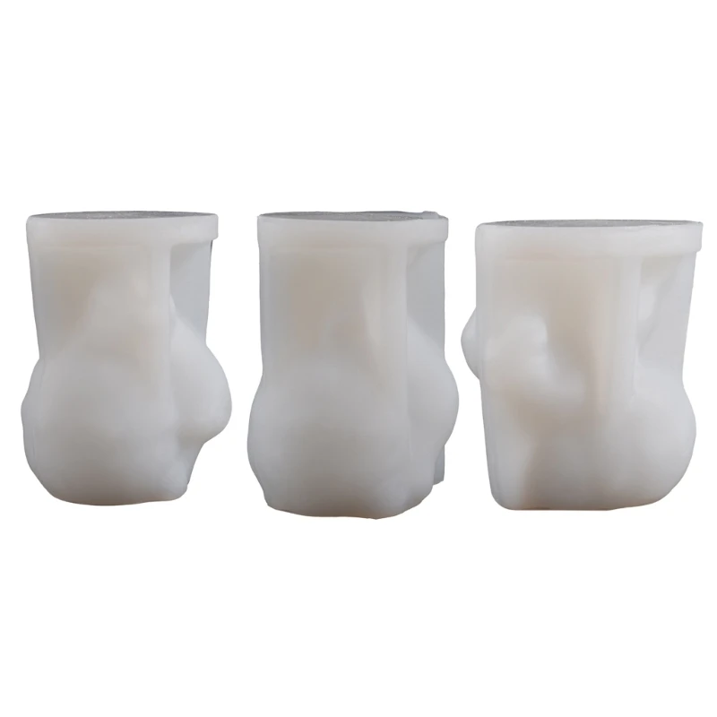 

Y1UE 3D форма для яйца, кролика, силиконовая смола, форма для изготовления свечей «сделай сам», форма для 3D-украшений