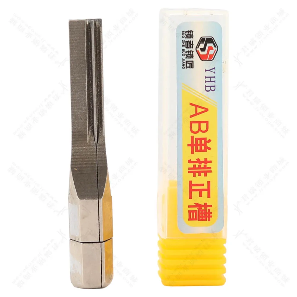 

JMCKJ locksmith supplies однорядный положительный ключ питания со 100 шт. готовой полосой из оловянной фольги