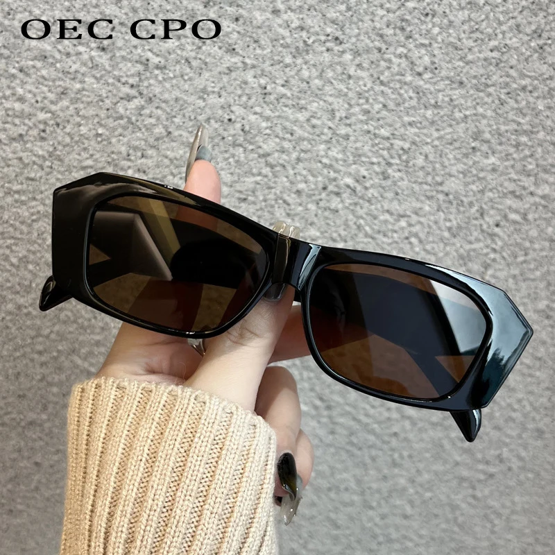 Винтажные квадратные солнцезащитные очки в стиле панк UV400 модные для женщин и