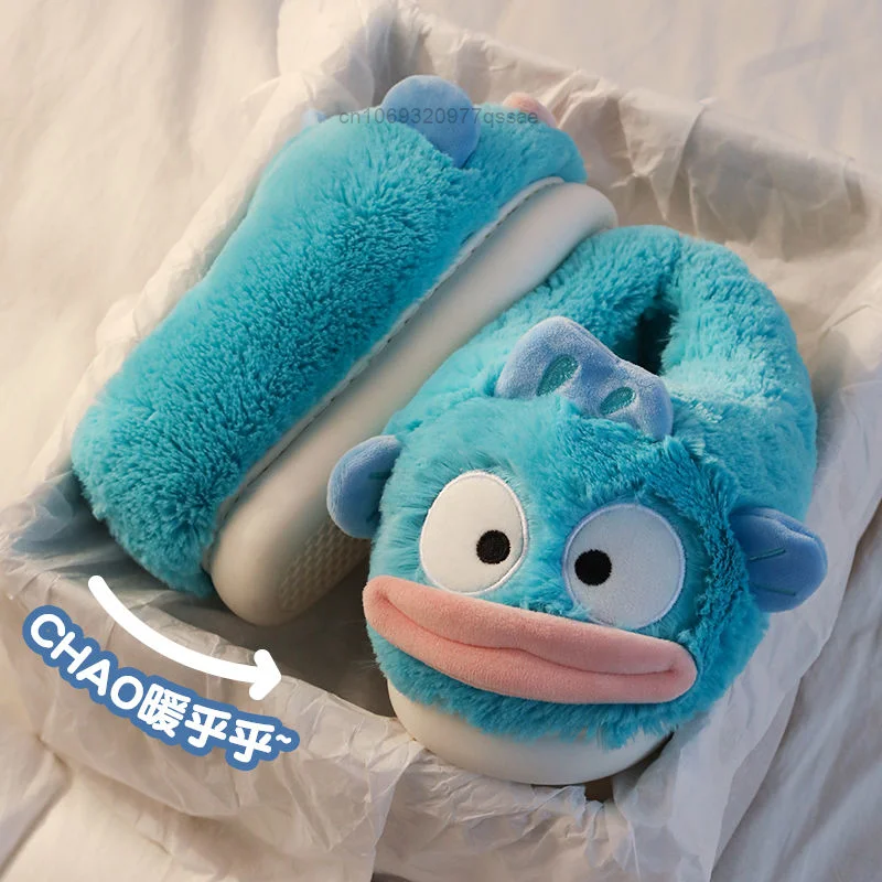 Женские плюшевые тапочки Sanrio Hangyodon