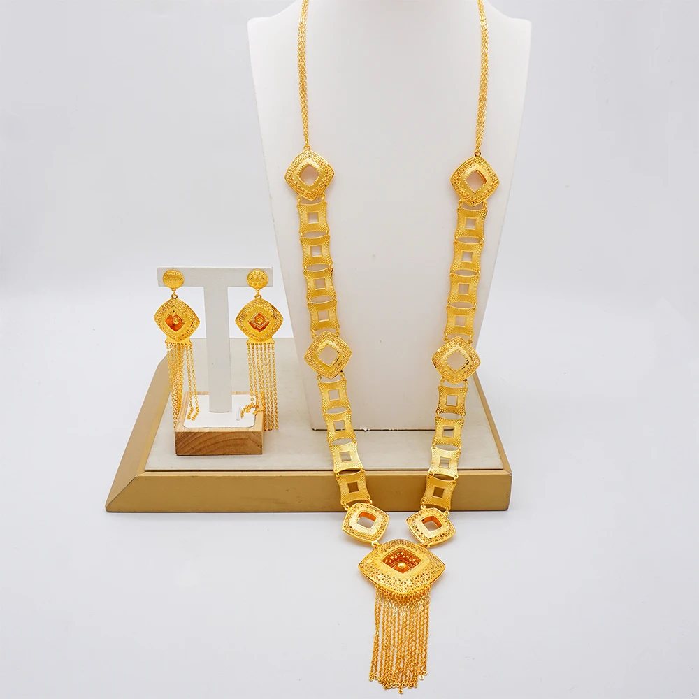 Комплект ювелирных украшений для молодых женщин Эфиопский арабский комплект