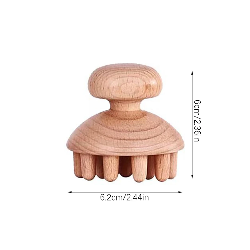 Деревянная щетка в форме осьминога очищающая меридианы и коллабораторы эфирное