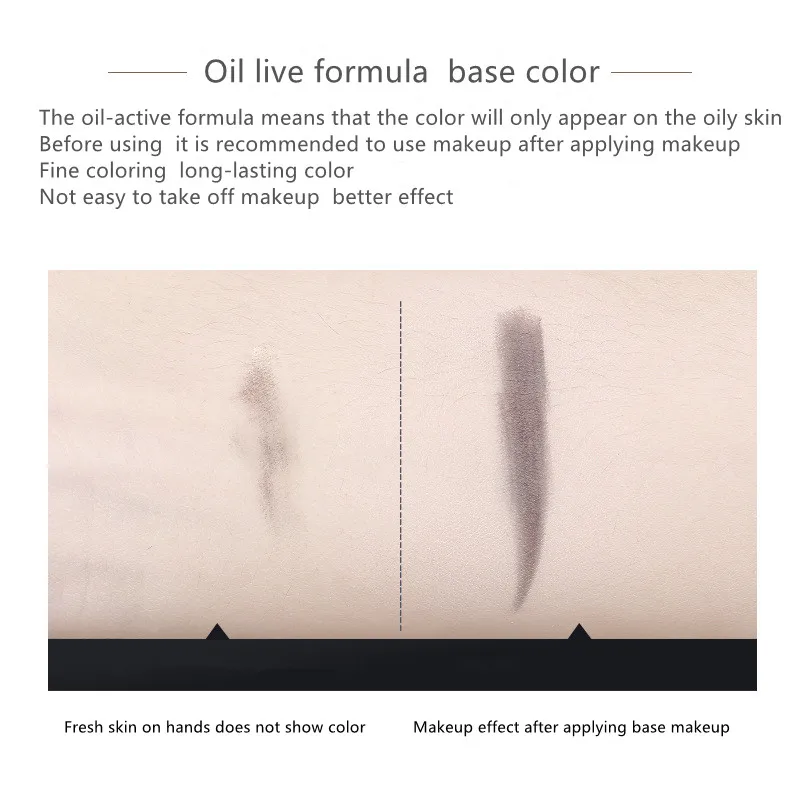 Карандаш для бровей 4 цвета водостойкий Не оставляющий следов натуральный