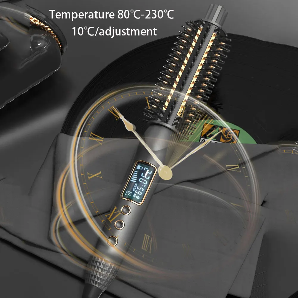 Выпрямитель для волос с керамическим турмалиновым покрытием и ионным нагревом