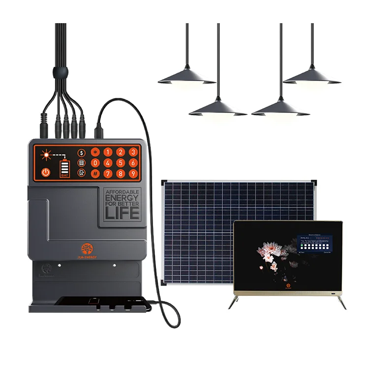 

Solar Home Lighting System PAYGO Home Solar System with 4 Rural Power Lights