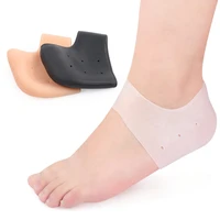 silicone heel protector protective sleeve heel spur pads for relief plantar fasciitis heel pain reduce pressure on heels