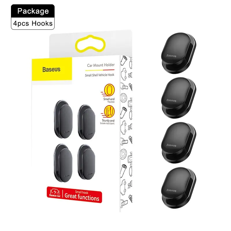 

Автомобильный крючок Baseus, вешалка для внутренних аксессуаров, органайзер для хранения Sumoks, USB-кабель, наушники, ключи