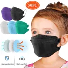 1050 шт. 4-слойная маска с фильтром, детская маска, уличные одноразовые маски, дышащие маски, маски для детей, косплей, Хэллоуин