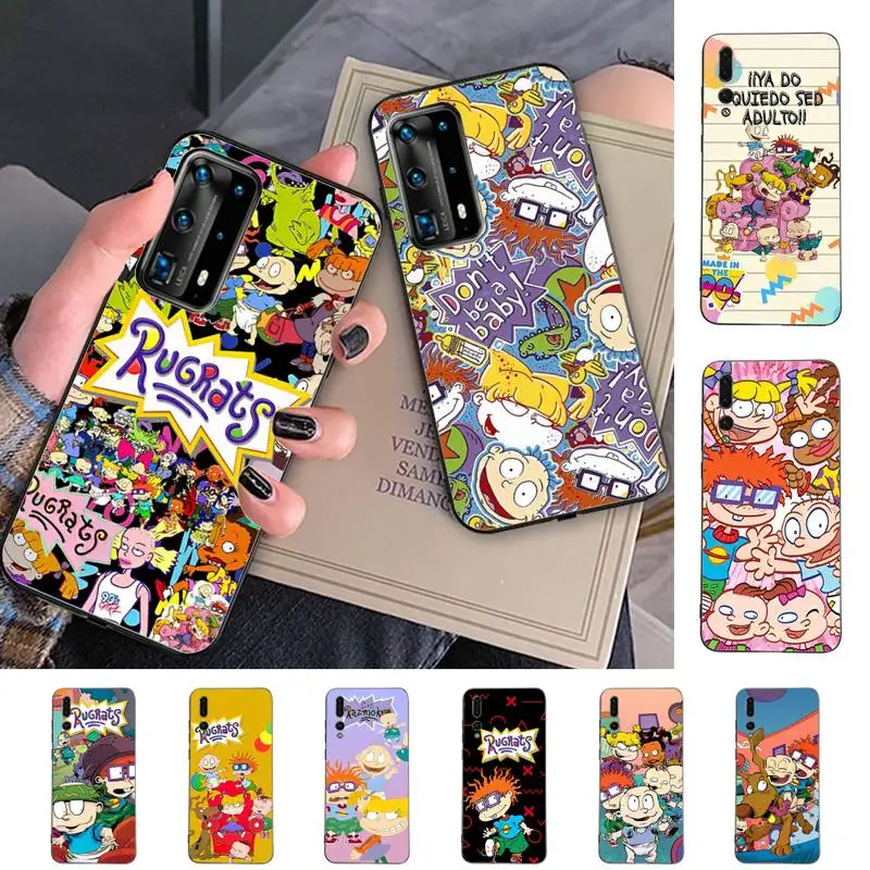 

Cartoon-R-Rugrat Chuckie Angelica Phone Case For Huawei P 8 9 10 20 30 40 50 Pro Lite Psmart Honor 10 lite 70 Mate 20lite