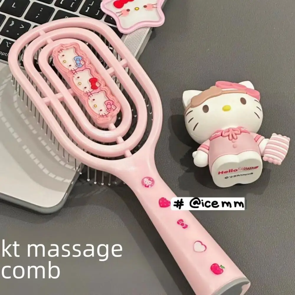 Милая Расческа KT Cat Многофункциональная Щетка Для Ухода За Волосами Массажная И