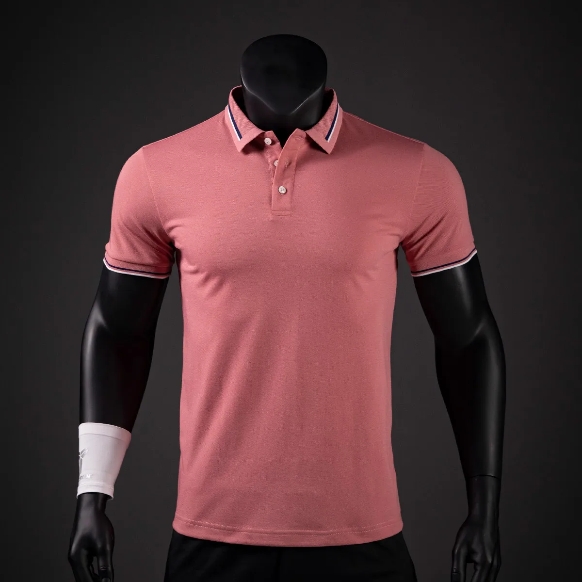 Men's Golf Sweatshirt High-quality Lapel T Shirt Summer Breathable Short Sleeve Quick-drying Golf Clothing Elastic Loose Top Man