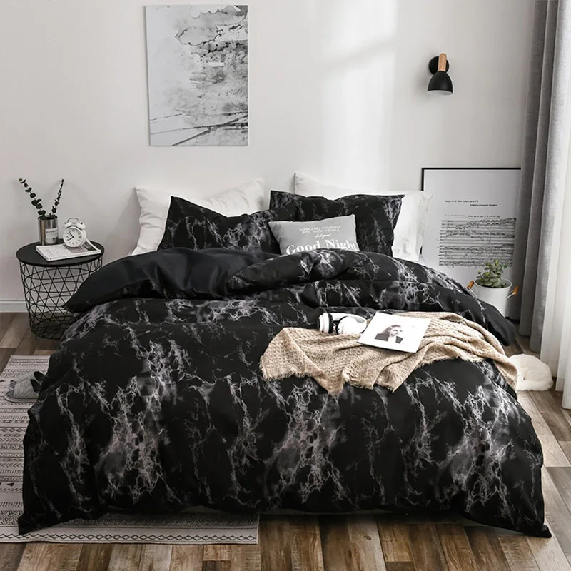 

Комплект пододеяльников с мраморным узором 3 шт.