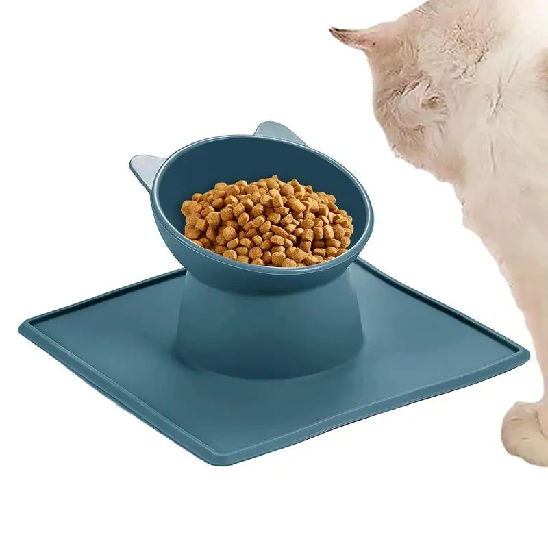 

Elevated Cat Food Bowl Elevated Cat Feeding Bowl Anti Vomiting Orthopedic Cat Bowls For Indoor Cats Non Slip Cat Dish For Puppy