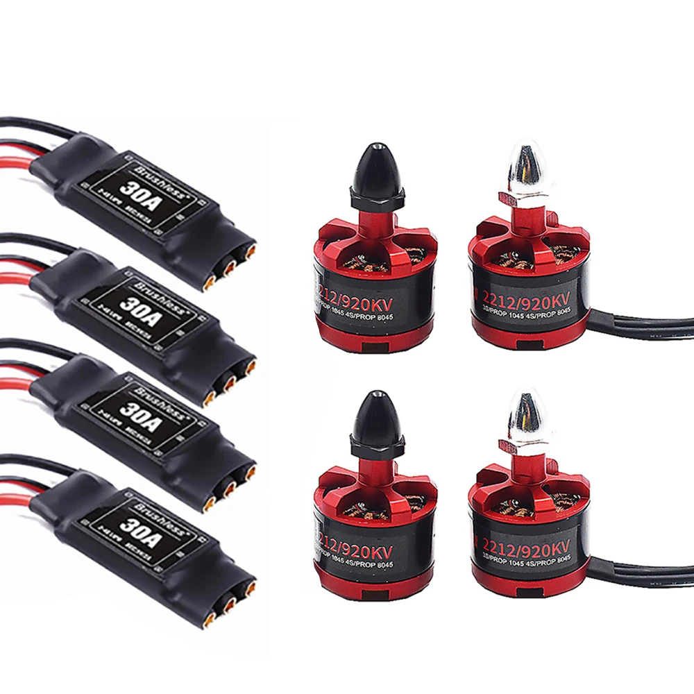 Новый бесщеточный двигатель 2212 920KV 30A Simonk ESC для квадрокоптера мультикоптера F450 F550 S500 S550 X525