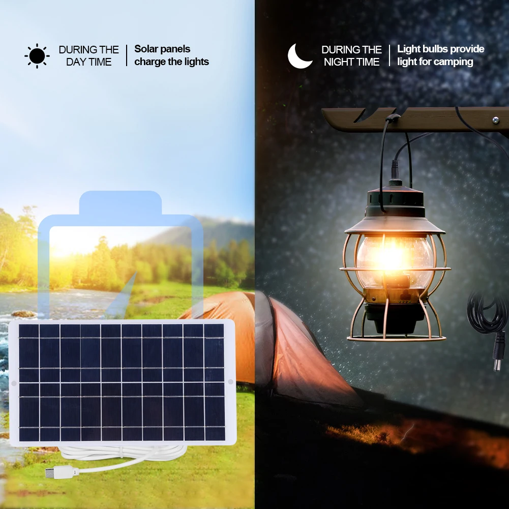 Портативное зарядное устройство для солнечной батареи 20 Вт 5 В монолитный