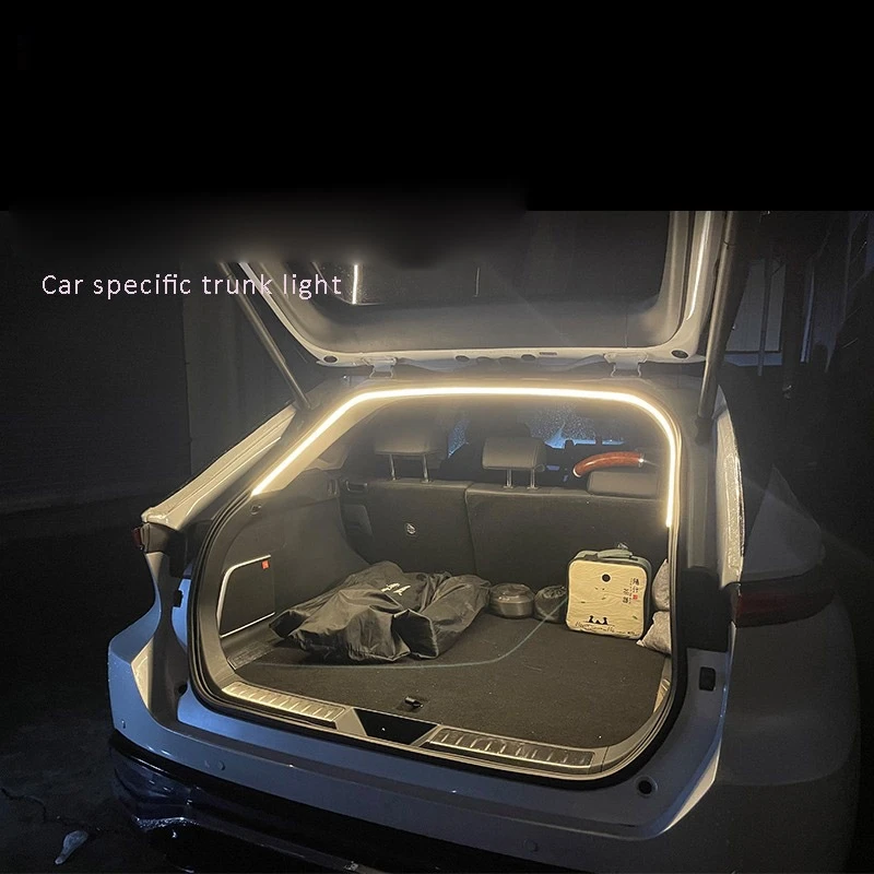 

Светодиодные ленты заднего багажника, декоративная лампа для интерьера багажника, подходит для Geely Coolra Monjaro Manjaro Starray Atlas Boyue L