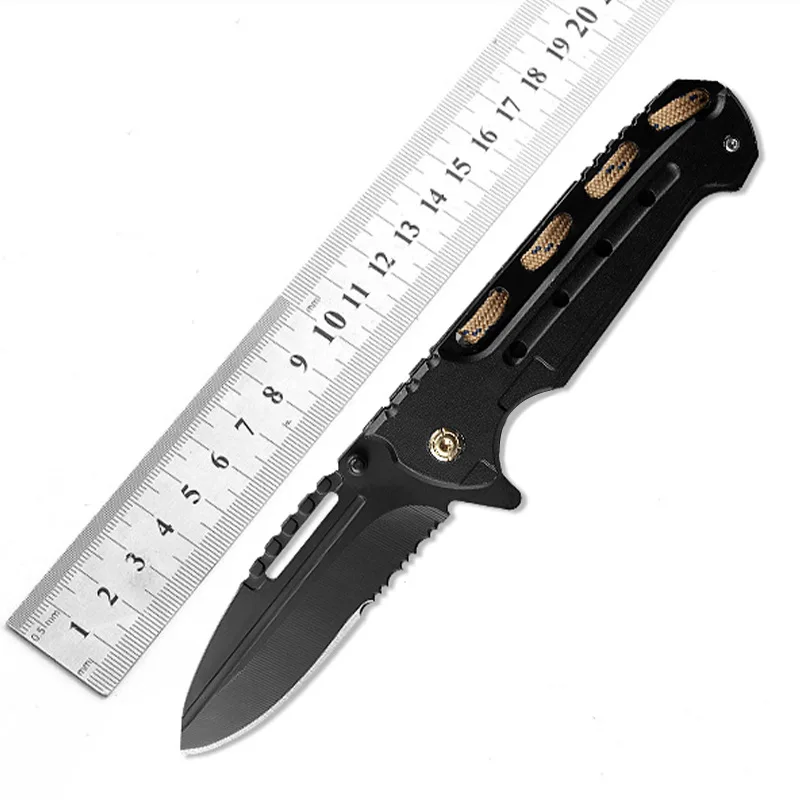

Outdoor Survival Camping High Hardness Stainless Steel Knife Portable Emergency Survival Tool