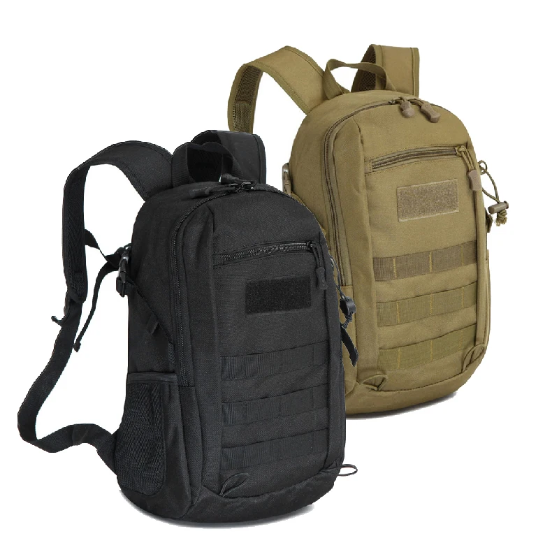 Men's Outdoor Hiking Camping Sports Travel Backpack 15L Tactical Camouflage Military Hunting Bag Canvas Men's Backpack