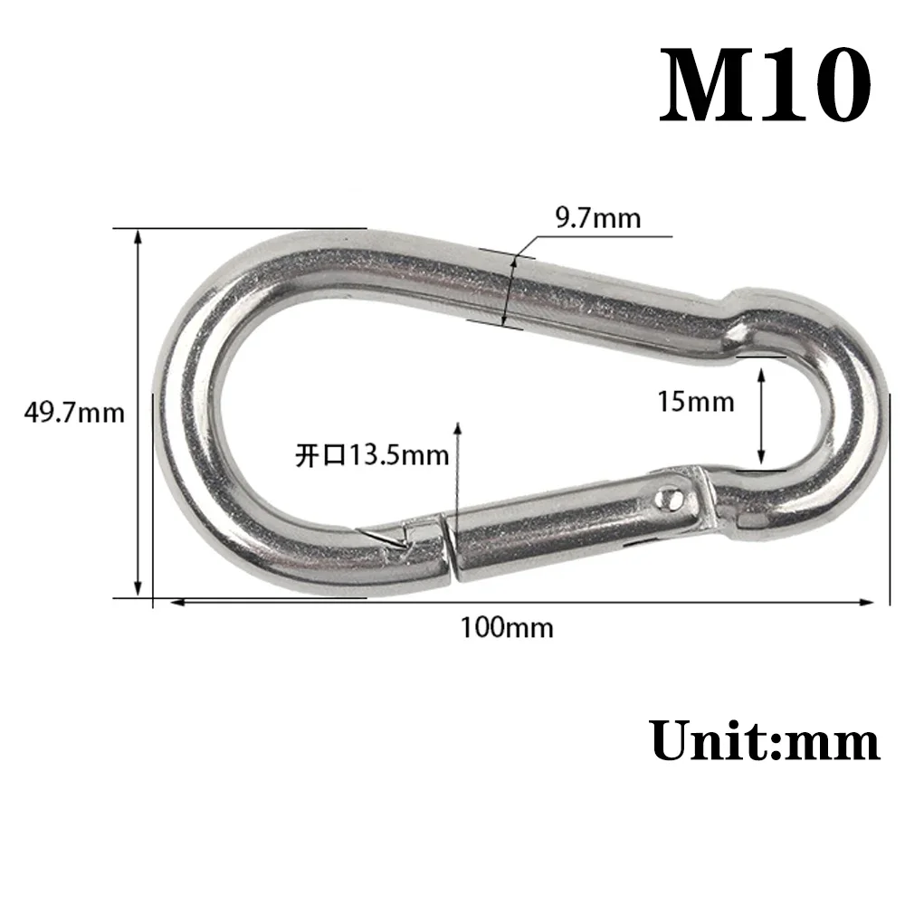 

Карабины из нержавеющей стали M4 M5 M6 M8 M10