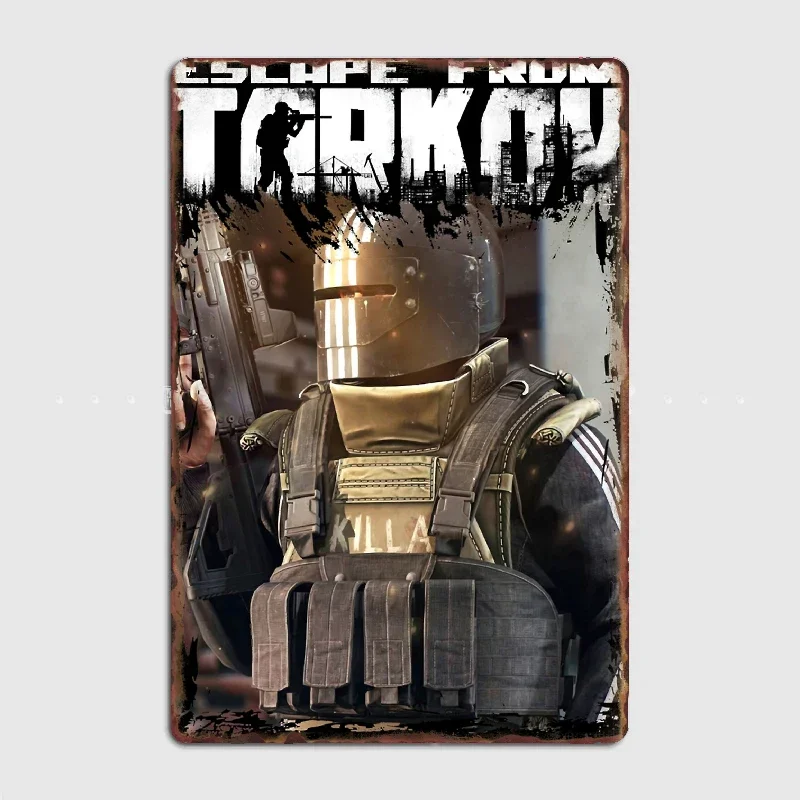 Металлический постер Tarkov Tales Killa V2