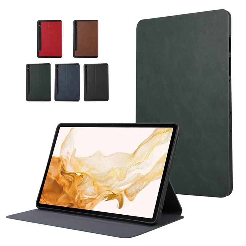 

Чехол-книжка из искусственной кожи для Samsung Tab S9 Plus, 12,4 дюйма