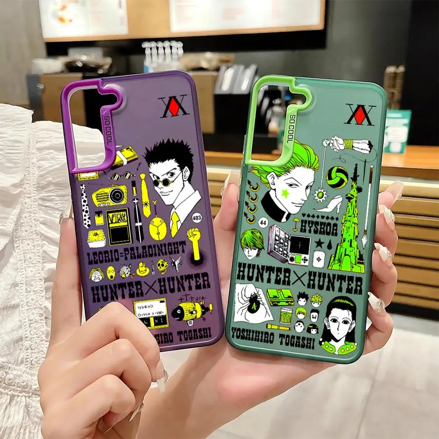 Чехол для телефона с аниме H-Hun-ter X Samsung Galaxy Note 20 Ultra S20 FE S23 S22 Plus S24 S21 Ультра чехол