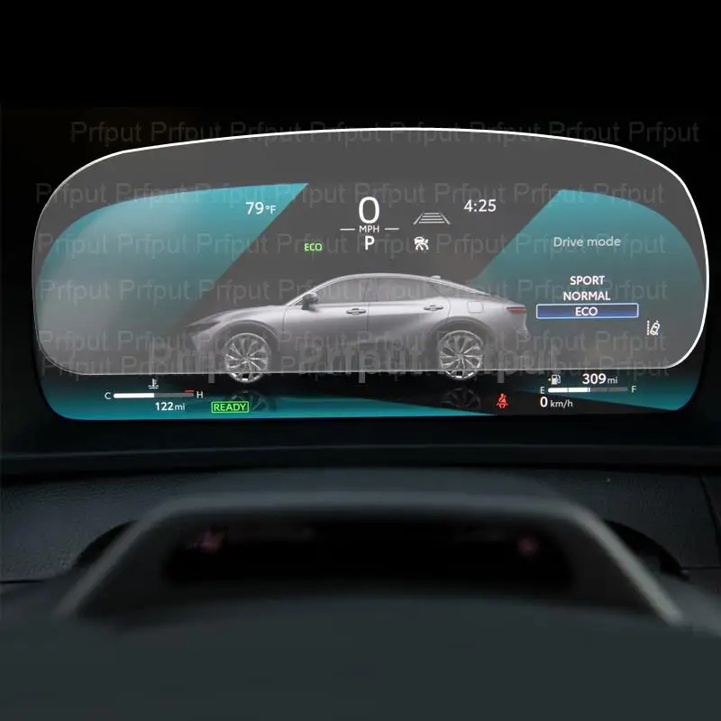 

Закаленное стекло Защитная пленка для ЖК-экрана для Toyota Crown кроссовера TZSH35/AZSH35 2022 12,3 наклейка для навигации защита приборной панели