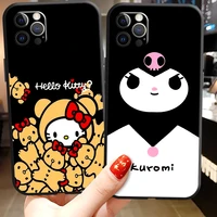 hello kitty 2022 phone cases for iphone 11 12 pro max 6s 7 8 plus xs max 12 13 mini x xr se 2020 carcasa back cover coque