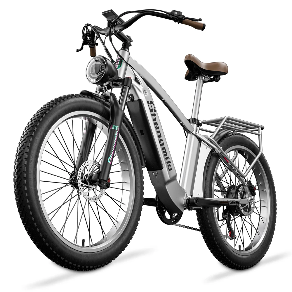 

Shengmilo Electric Bike 1000W New Super Level Snow Bike Electric Bike Folding Ebike 48V12Ah Electric Bicycle 4.0 Fat Tire E-bike