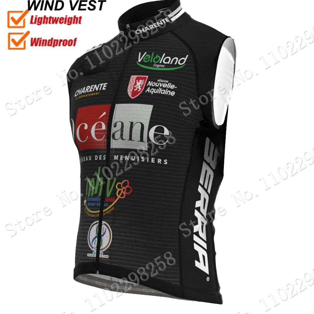 

2023 OCEANE TOP 16 команда ветрозащитный жилет, велосипедный жилет, ветрозащитная легкая майка без рукавов для езды на велосипеде MTB Maillot Gielt