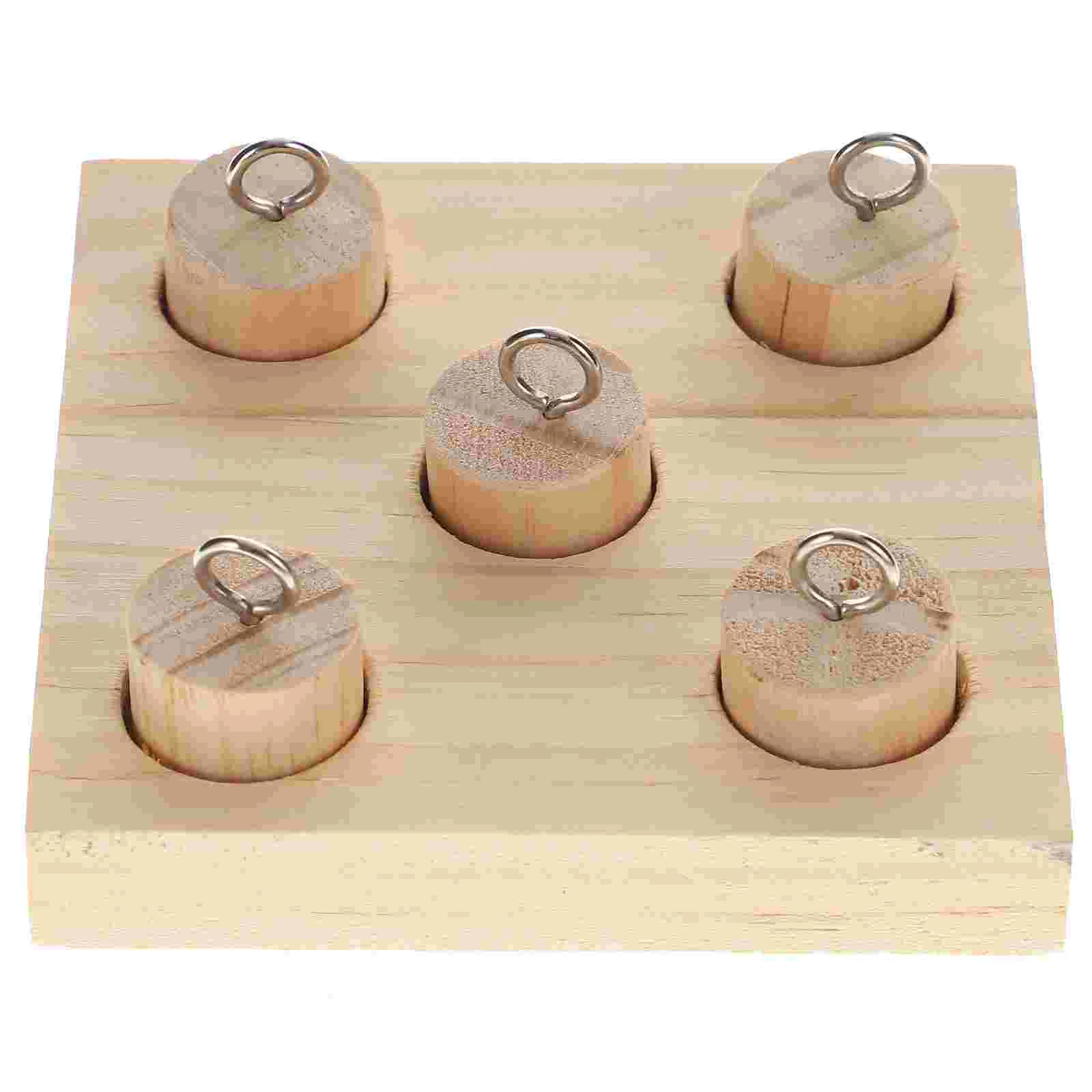 

Wooden Pillar Parakeet Toy Interactive Cockatiel Parrot Supply Wear-resistant Accessory