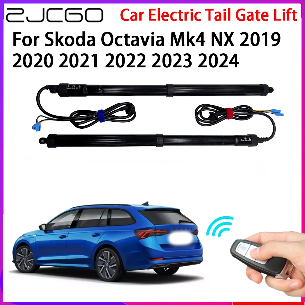 

ZJCGO Car Automatic Tailgate Lifters Electric Tail Gate Lift Assisting System for Skoda Octavia Mk4 NX 2019 2020 2021 2022 2023