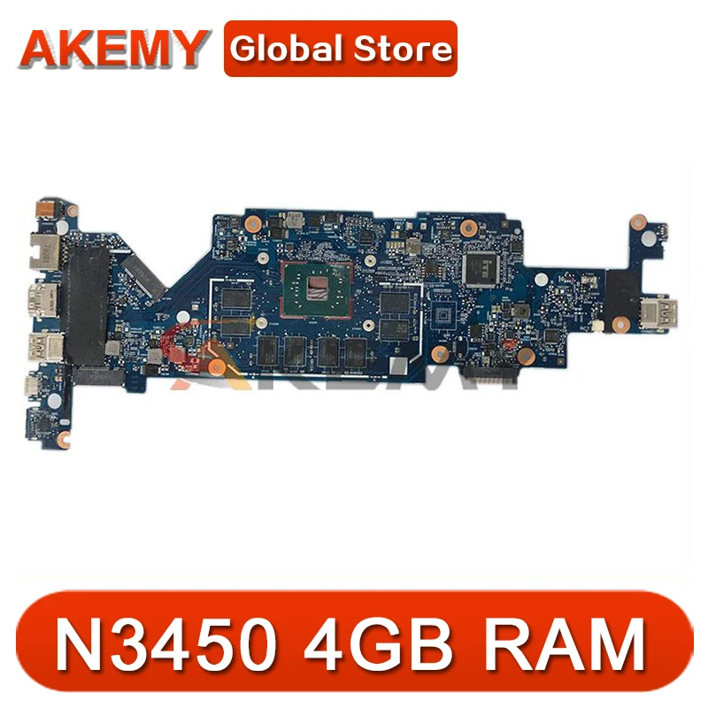 

Genuine 935314-601 935314-001 6050A2881001-MB-A03 w N3450 CPU 4GB RAM Laptop Motherboard for HP K12 PB x360 11 G1 NoteBook PC