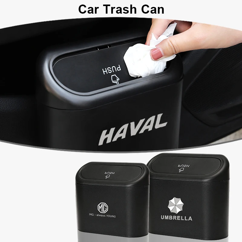 

1pcs Car Trash Bin Hanging Vehicle Garbage Dust Ashtray for Fiat Albea Ducato 500 Doblo Grande Punto Linea Stilo Car Accessories