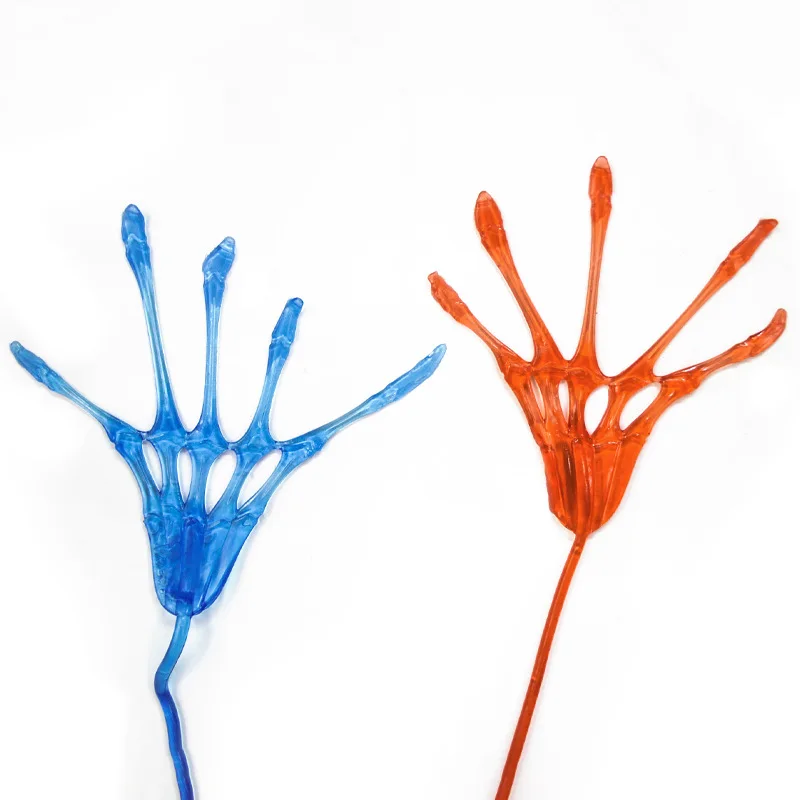 5 шт. эластичный растягивающийся клейкий Скелет Череп Паук сквиши стены