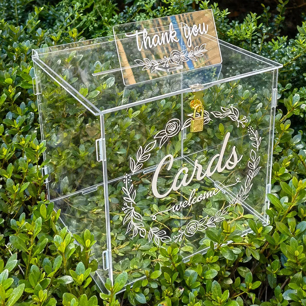 Diy Envelop Card Box Money Storage Box Wedding Supply