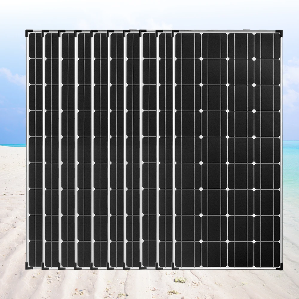 Photovoltaik Solar panel 120W 240W 480W 600W 720W 1200W für home RVs anhänger boote wirft